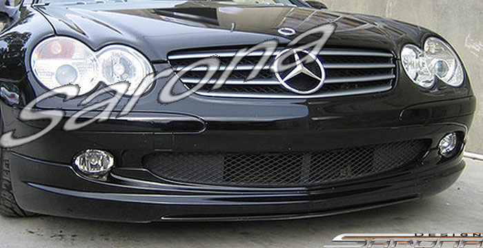 Custom Mercedes SL  Convertible Front Lip/Splitter (2003 - 2008) - $550.00 (Part #MB-020-FA)